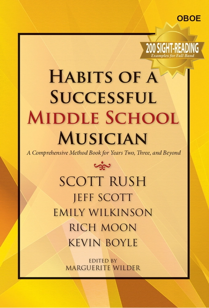 Habits of a Successful Middle School Musician - Oboe - Book