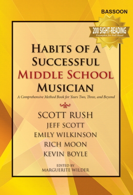 GIA Publications - Habits of a Successful Middle School Musician - Bassoon - Book