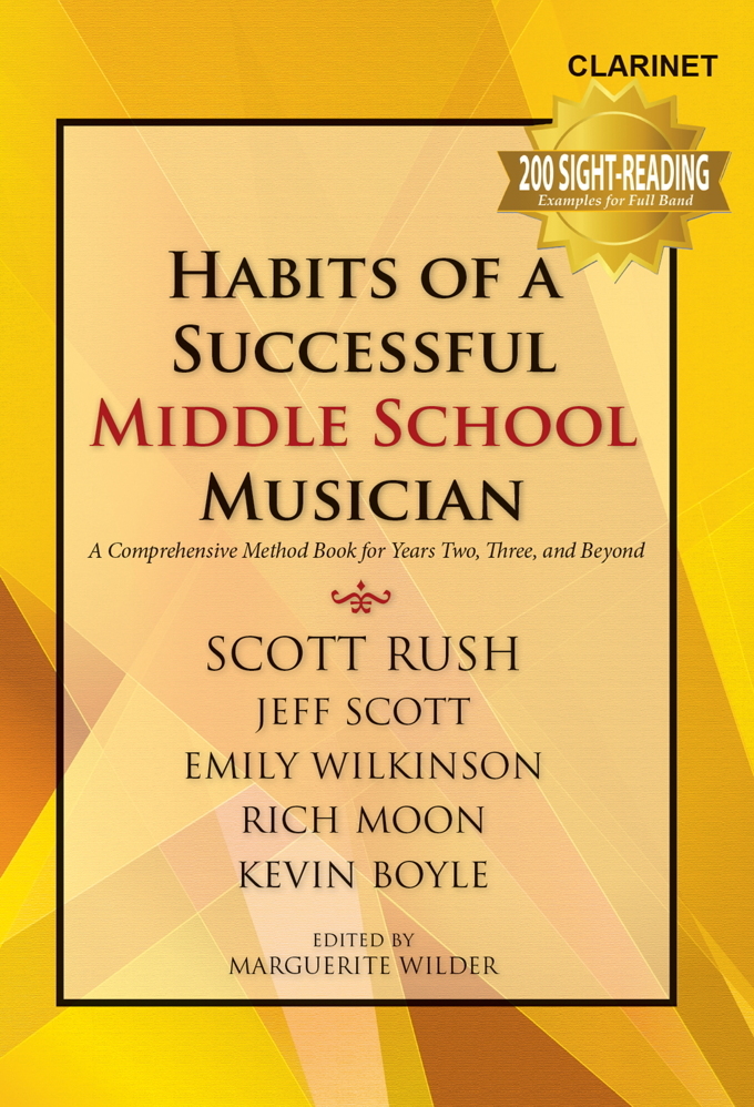 Habits of a Successful Middle School Musician - Clarinet - Book