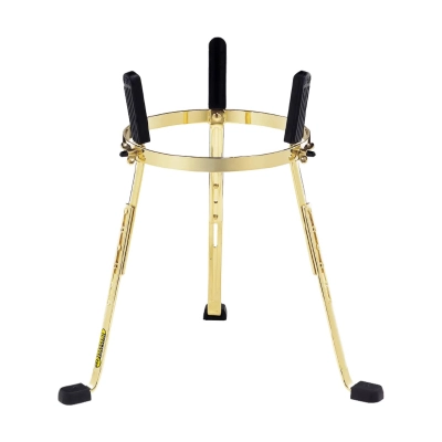 Meinl - 12 1/2 Steely II Mongo Santamaria Conga Stands - Gold