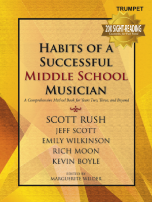GIA Publications - Habits of a Successful Middle School Musician - Trumpet - Book