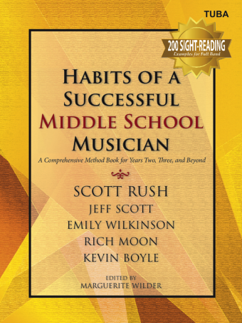 Habits of a Successful Middle School Musician - Tuba - Book