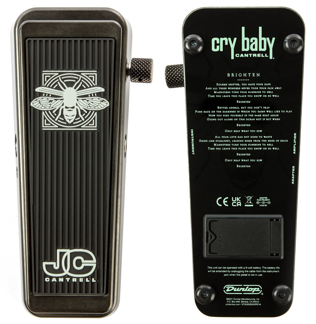 Dunlop Jerry Cantrell Firefly Cry Baby Wah Long & McQuade