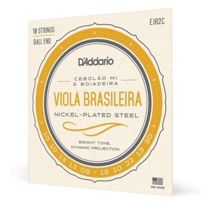 DAddario - Viola Brasileira String Set for Cebolao Mi and Boiadeira Tunings