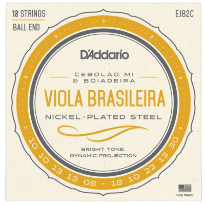 Viola Brasileira String Set for Cebolao Mi and Boiadeira Tunings