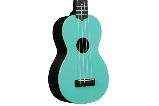 Waterman Soprano Ukulele - Glow-in-the-Dark Aqua-Matte