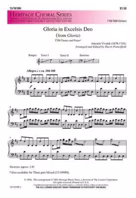 Gloria in Excelsis Deo