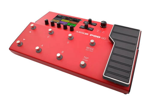 POD Go Multi-FX Floor Processor - Limited Edition Red