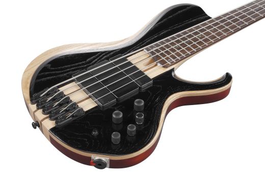 BTB Bass Workshop 5-String Electric Bass - Weathered Black Low Gloss