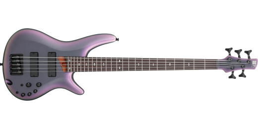 Ibanez - SR Standard 5-String Electric Bass - Black Aurora Burst