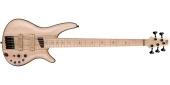 Ibanez - SR Premium 5-String Electric Bass w\/Bag - Natural Low Gloss