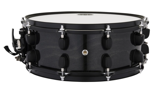 MPX 14x5.5\'\' Maple/Poplar Hybrid Shell Snare Drum - Transparent Midnight Black