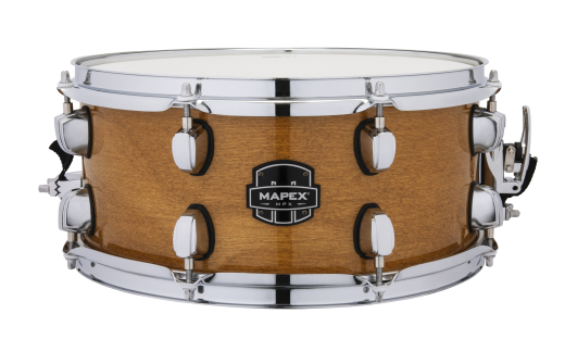 MPX 13x6\'\' Maple/Poplar Hybrid Shell Snare Drum - Gloss Natural