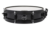 Mapex - MPX 14x3.5 Maple\/Poplar Hybrid Shell Side Snare Drum - Transparent Midnight Black