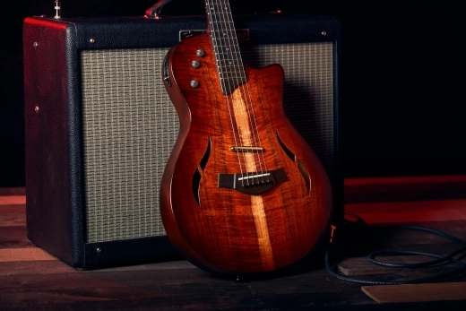 T5z Classic Koa Hollowbody Hybrid Guitar with Aerocase