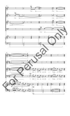 Cindy - Traditional/Barnett - SATB