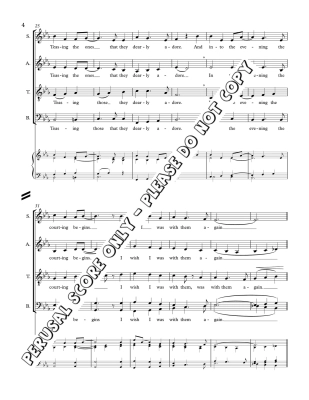 Song for the Mira - McGillivray/Smith - SATB