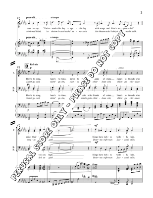 Here\'s to Song - McGillivray/Nickel- TTBB