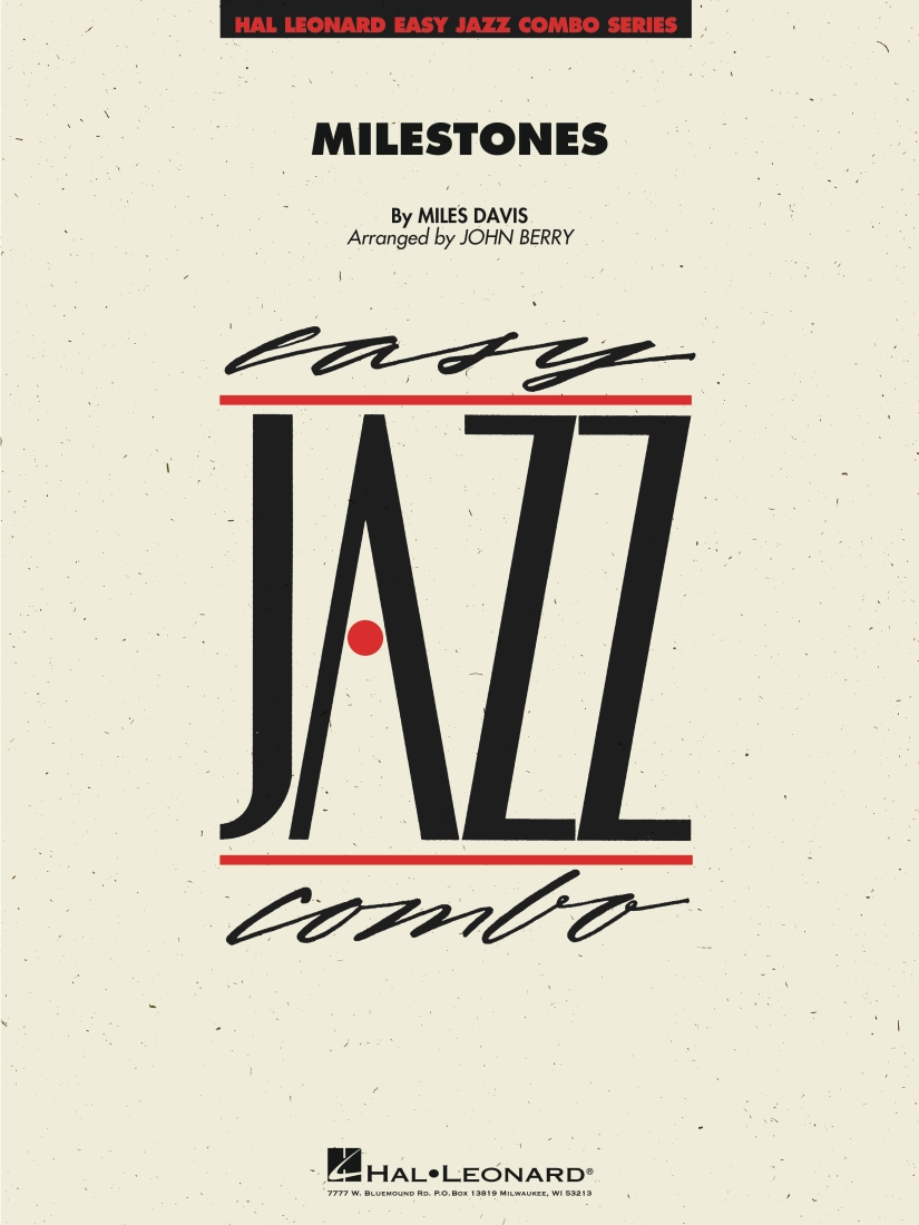 Milestones - Davis/Berry - Jazz Ensemble - Gr. 2