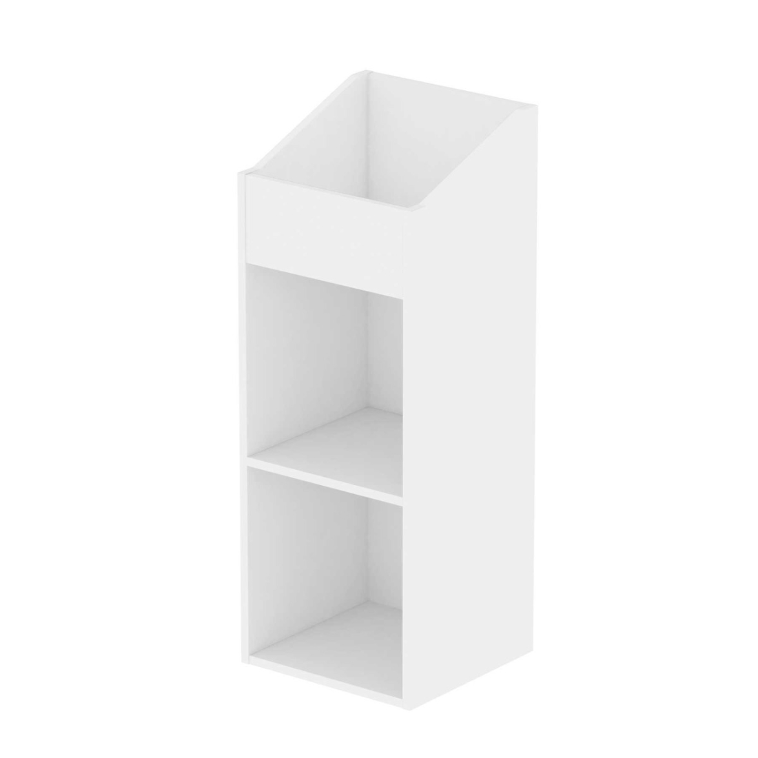 Record Rack 330 Vinyl Station Shelf - White