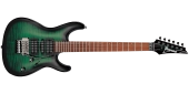 Ibanez - KIKOSP3 Kiko Loureiro Signature Electric Guitar - Transparent Emerald Burst