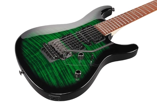 KIKOSP3 Kiko Loureiro Signature Electric Guitar - Transparent Emerald Burst