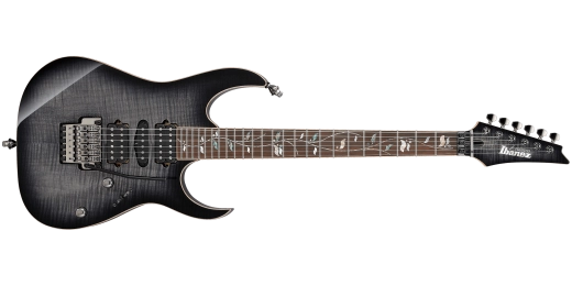 Ibanez - RG J Custom Electric Guitar with Case - Black Rutile
