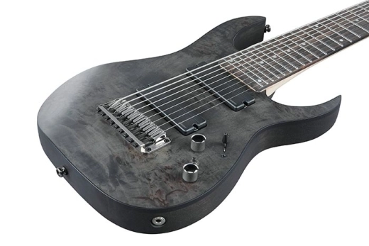 Axe Design Lab RG9PB 9-String Electric Guitar - Transparent Gray Flat