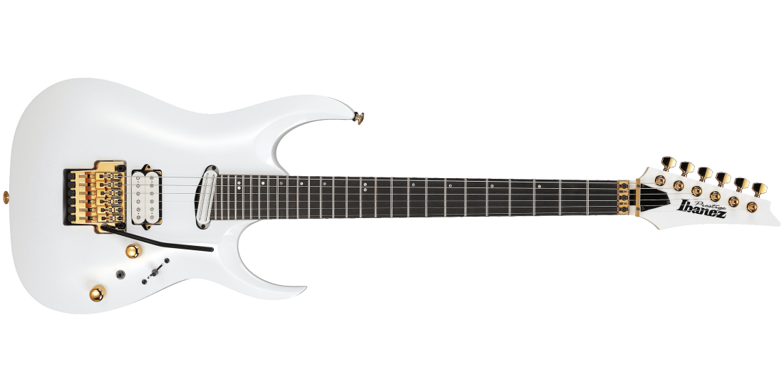 RGA622XH Prestige Electric Guitar with Case - White
