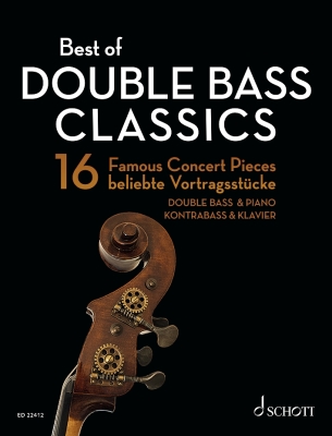 Schott - Best of Double Bass Classics - Mohrs - Double Bass/Piano - Book