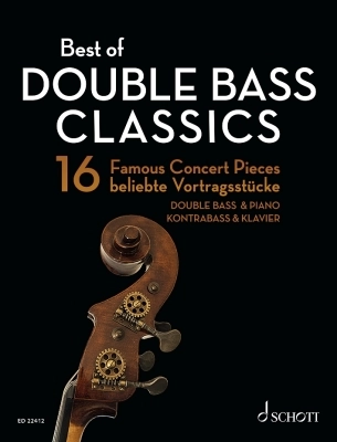 Schott - Best of Double Bass Classics - Mohrs - Double Bass/Piano - Book