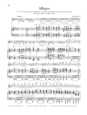 Violin Sonatas - Brahms /Wiechert /Helmchen /Struck - Violin/Piano - Book