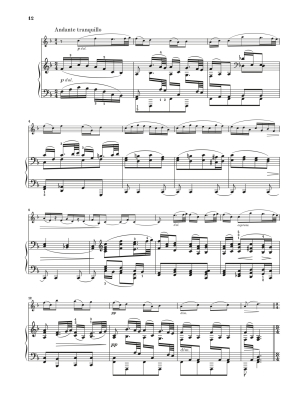 Sonata in A Major, Op. 100 - Brahms/Wiechert - Violin/Piano - Book