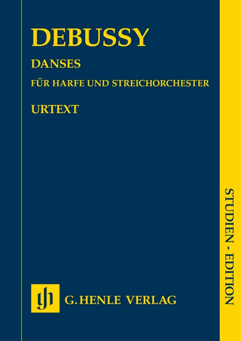 Danses for Harp and String Orchestra - Debussy/Jost - Study Score