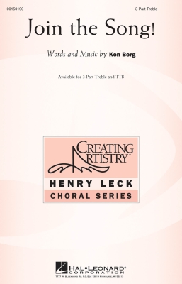 Hal Leonard - Join the Song! - Berg - 3pt Treble