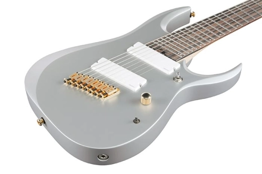 RGDMS8 8-String Electric Guitar - Classic Silver Metallic