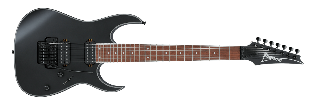 RG7320EX 7-String Electric Guitar - Black Flat