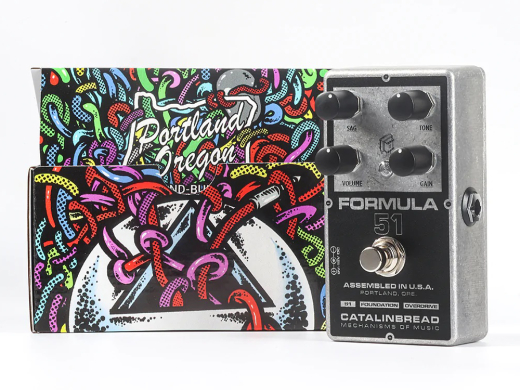 Formula 51 Tweed Champ-style Overdrive Pedal