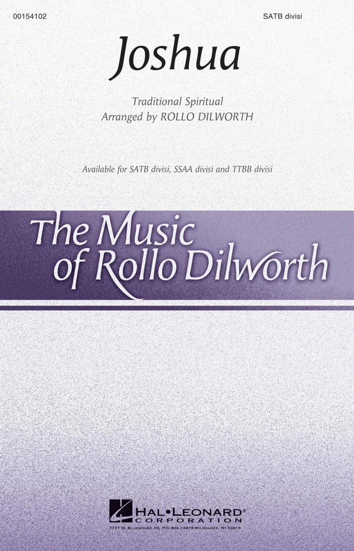 Joshua - Traditional Spiritual/Dilworth - SATB