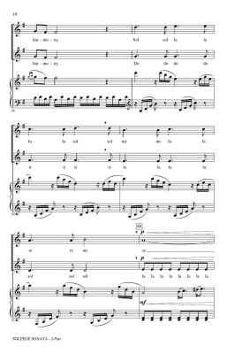 Solfege Sonata - Mozart/Snyder - 2pt