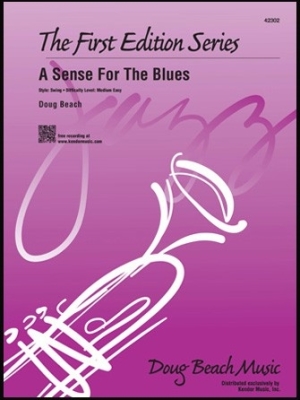 Doug Beach Music - A Sense For The Blues - Beach - Jazz Ensemble - Gr. Medium Easy