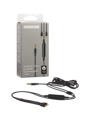 RMCE-UNI Shure Remote Mic Universal Cable for SE Earphones