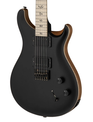 DW CE 24 Hardtail - Dustie Waring Electric Guitar with Gig Bag - Black Top