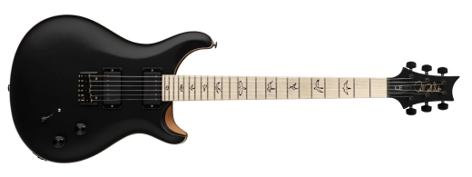 DW CE 24 Hardtail - Dustie Waring Electric Guitar with Gig Bag - Black Top