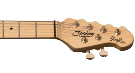 Jared Dines Signature StingRay Guitar w/Gig Bag - Olympic White