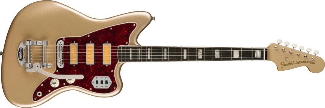 Gold Foil Jazzmaster, Ebony Fingerboard - Shoreline Gold