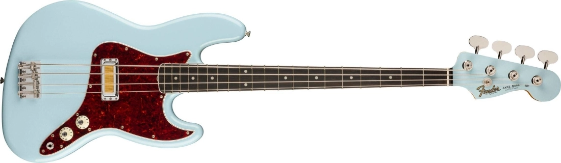 Gold Foil Jazz Bass, Ebony Fingerboard - Sonic Blue