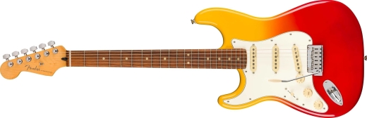 Fender - Stratocaster Player Plus (modle gaucher, fini Tequila Sunrise, touche en pau ferro)