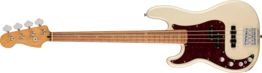 Fender - Player Plus Precision Bass, Left-Hand, Pau Ferro Fingerboard - Olympic Pearl