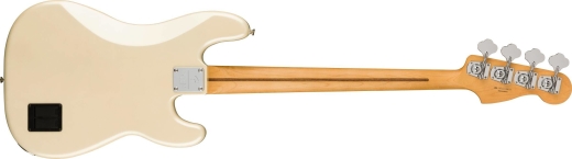 Player Plus Precision Bass, Left-Hand, Pau Ferro Fingerboard - Olympic Pearl
